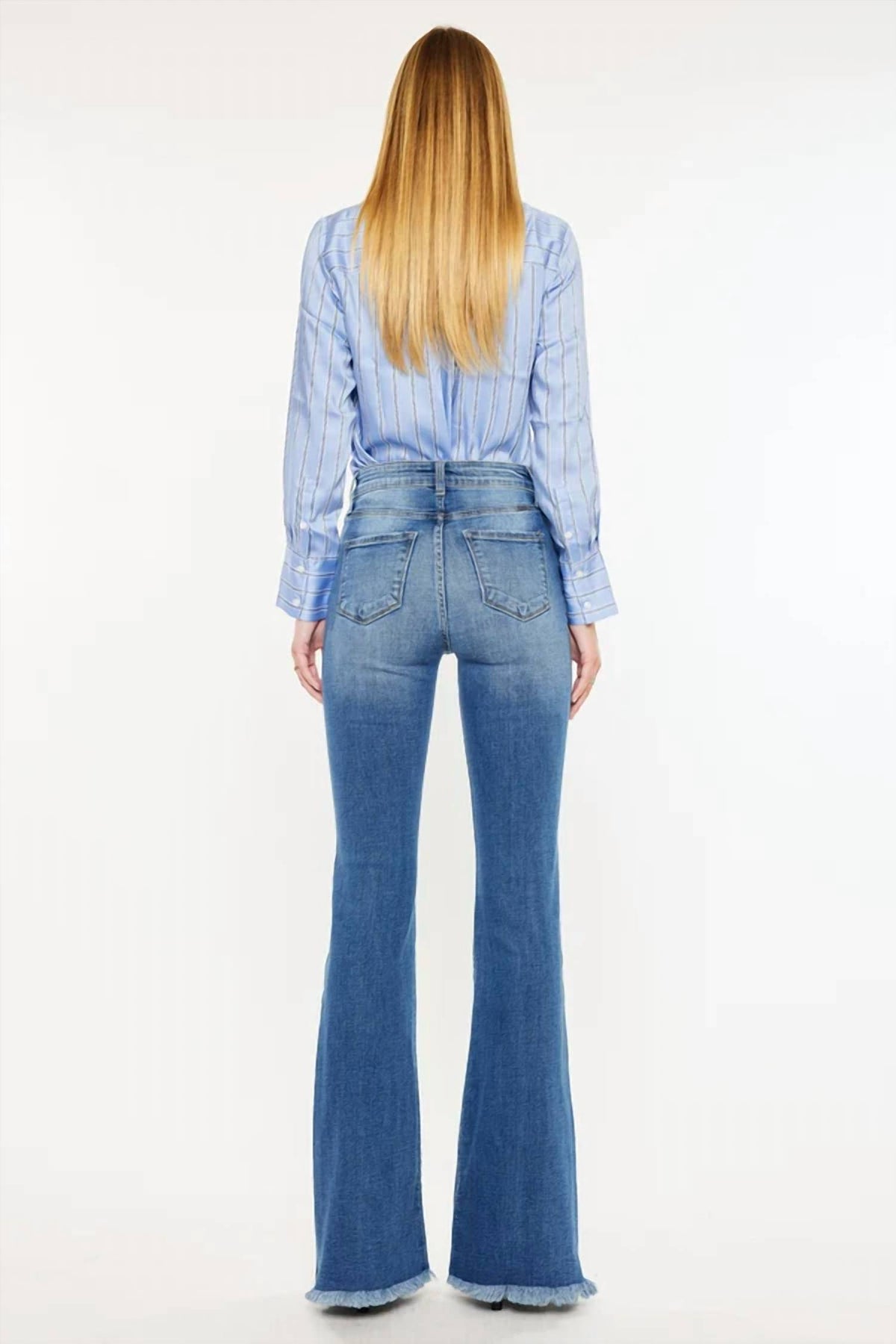 Kancan - Rhythm High Rise Flare Jeans