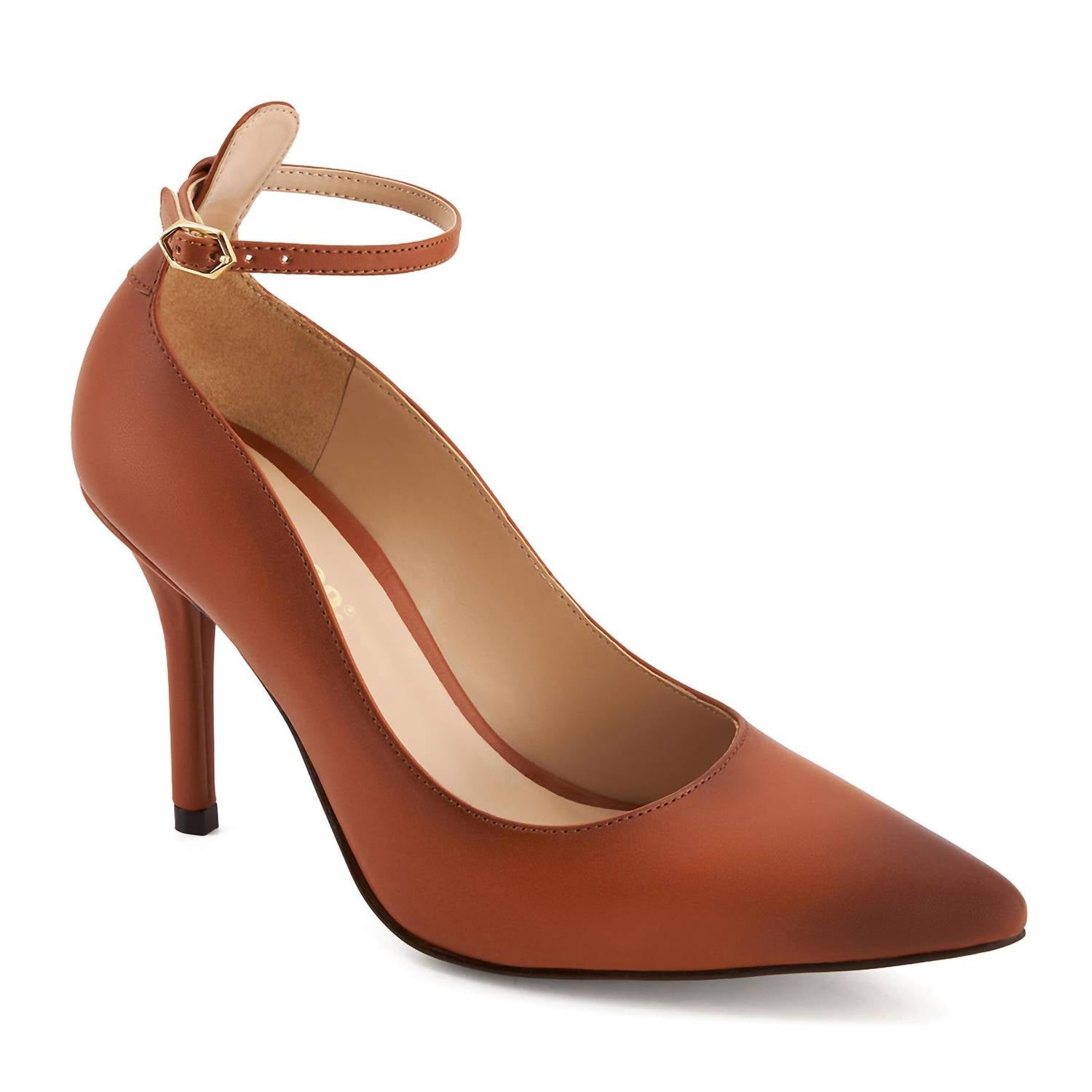 Andrea - Women's Heels with Ankle Strap Pumps