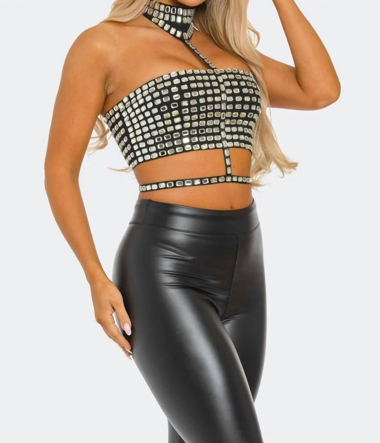 Belle D'Amour - The Be-Dazzled Top