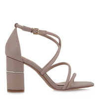 Exe Women's Helen Heeled Sandals in light gold - women's sandal