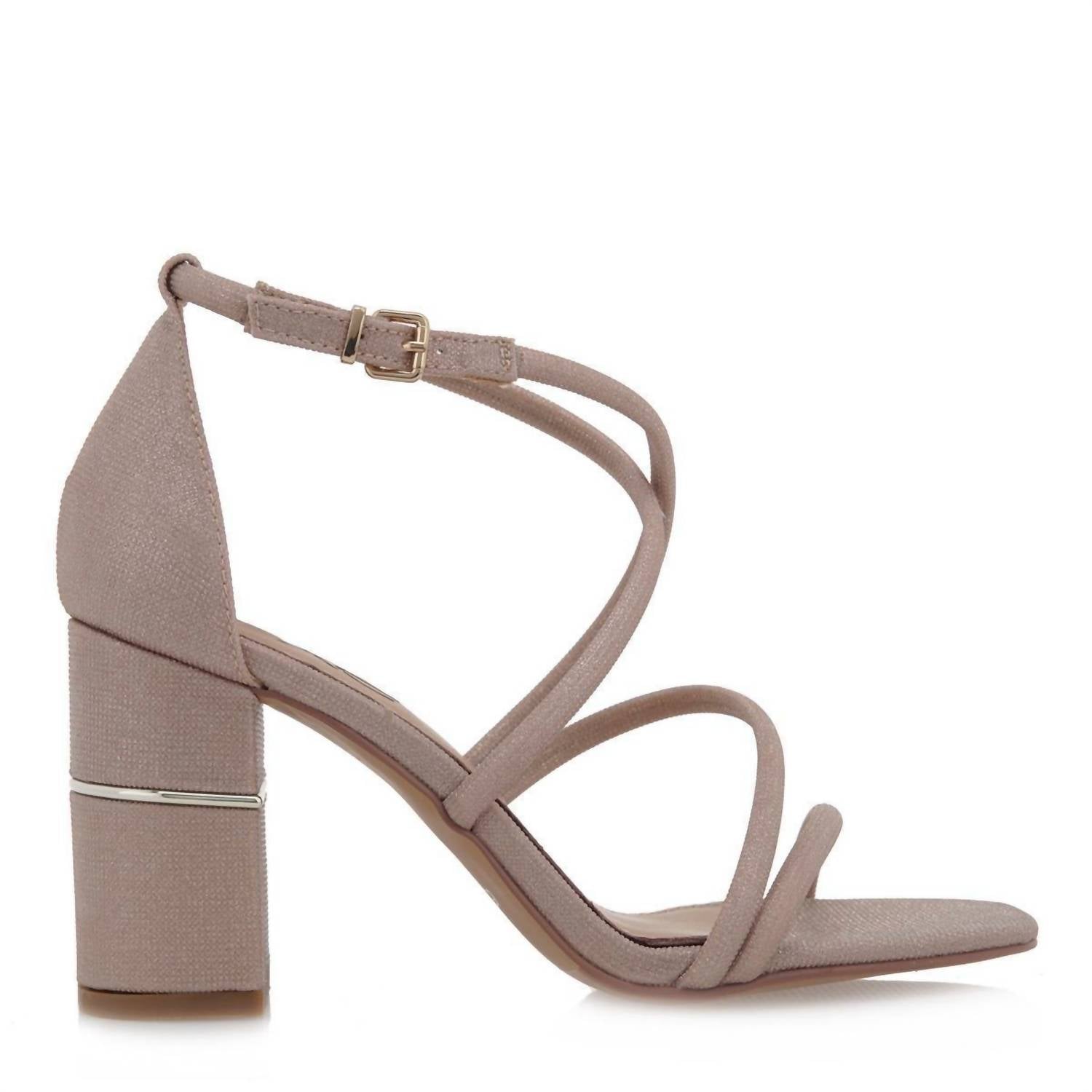 Exe Women's Helen Heeled Sandals in light gold - women's sandal