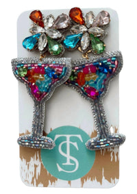 Taylor Shaye - Women's Custom Beaded Margarita Drops Earrings