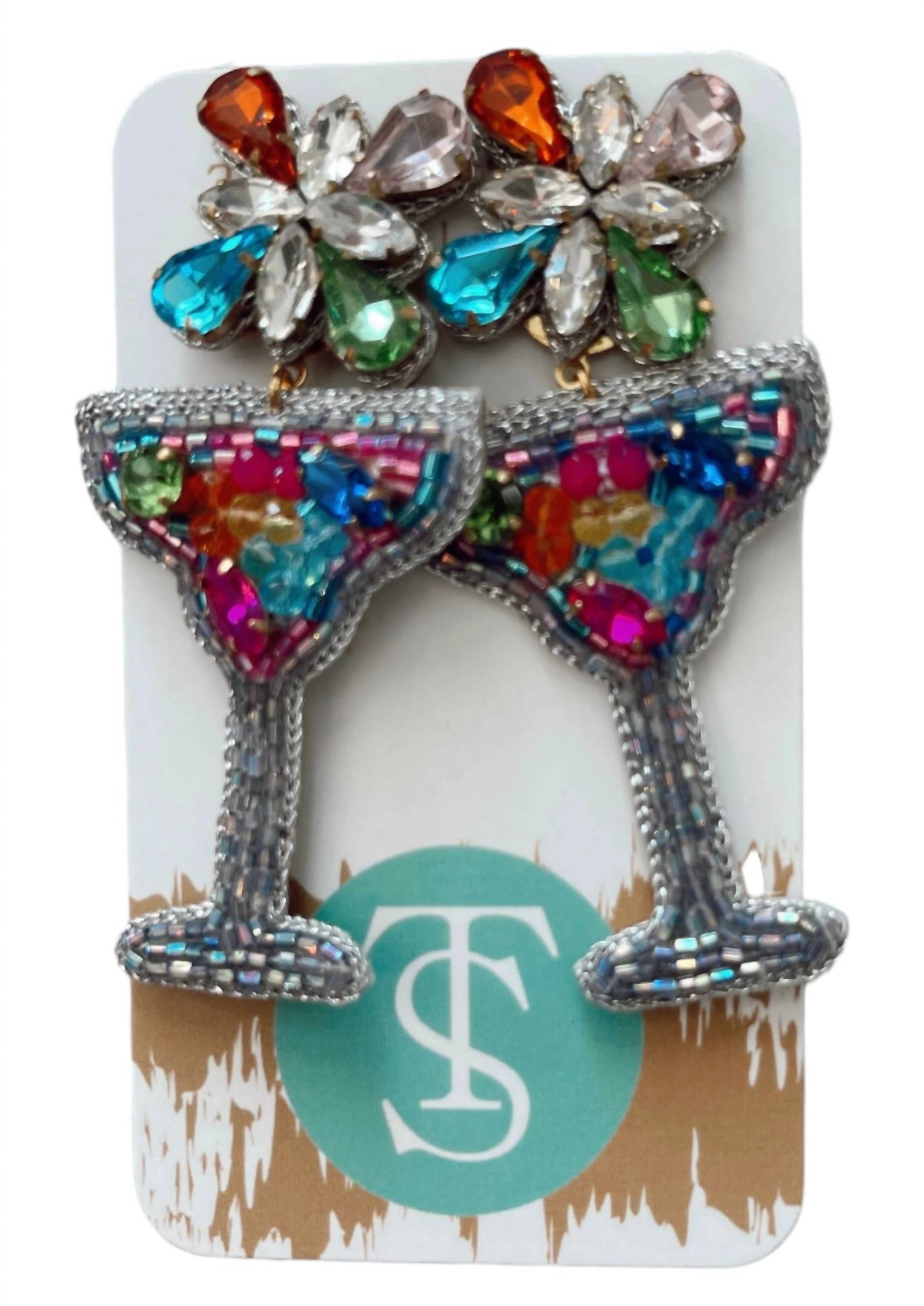 Taylor Shaye - Women's Custom Beaded Margarita Drops Earrings