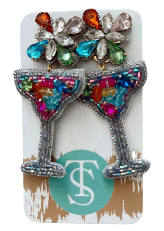 Taylor Shaye - Women's Custom Beaded Margarita Drops Earrings