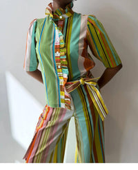 Hope For Flowers - Frilled Button Down Top