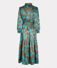 Esqualo - Liva Long Expressive Roots Dress