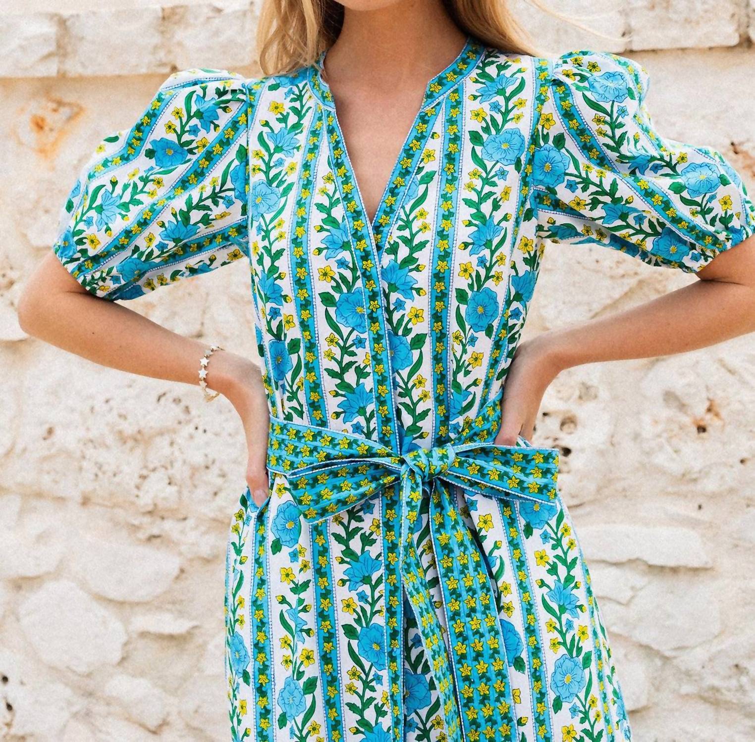 Pink City Prints - Daisy Midi Dress