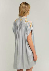 Greek Archaic Kori - Gathered Sleeveless Dress