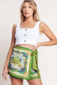 Flying Tomato - Vintage Heiress Woven Skort