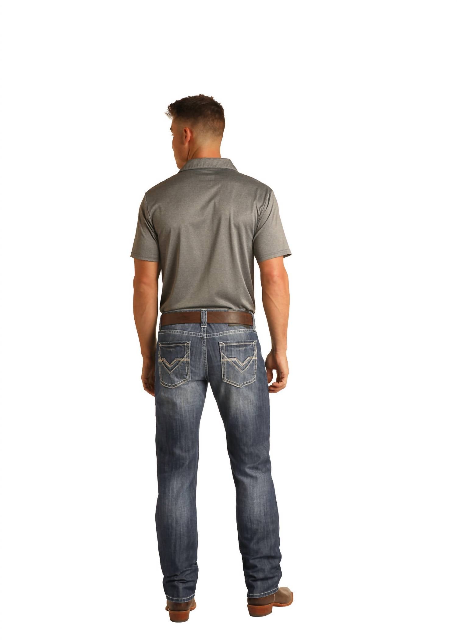 Panhandle - Mens Pistol Stackable Bootcut Jeans
