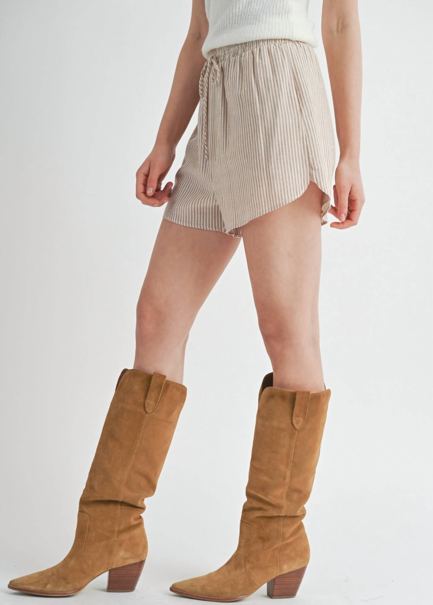 Sage The Label - Canyon Land Tied Waist Shorts