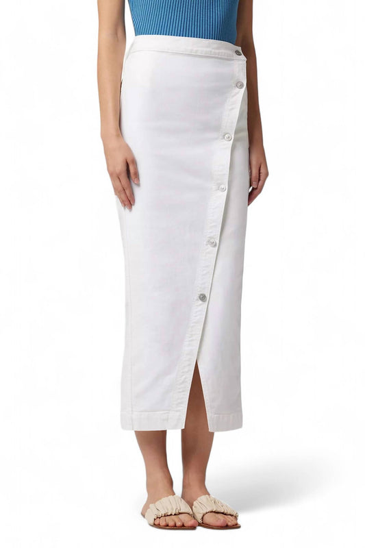 Hudson - ASYMMETRICAL FRONT PENCIL SKIRT