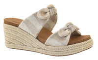 Corkys Footwear - Women's Tie The Knot Wedge Sandal