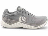 Topo Athletic Men's Ultrafly 5 Shoe in dark grey grey 1 - men's shoe - detail view