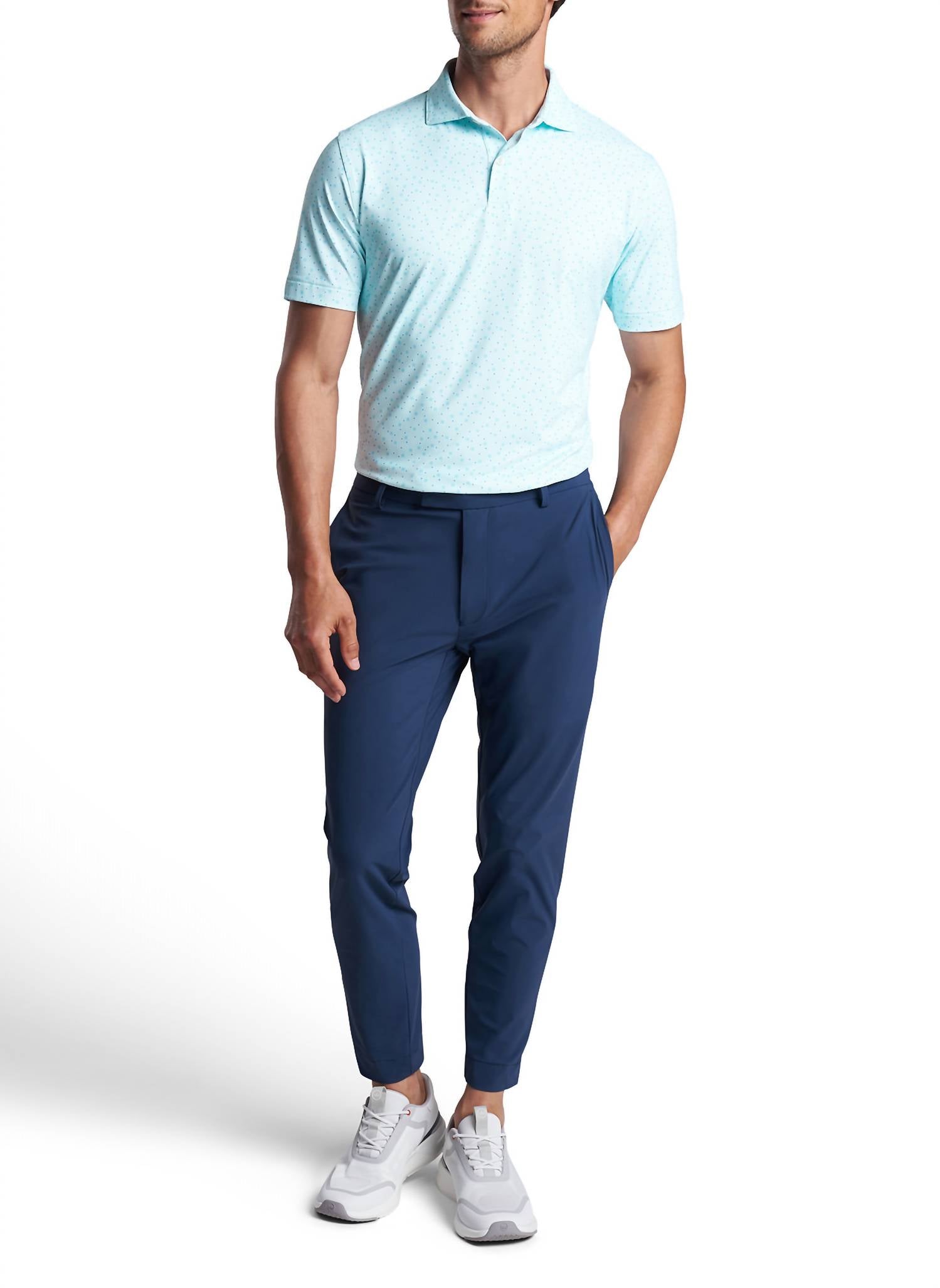 Peter Millar - Diamond In The Rough Performance Jersey Polo Shirt