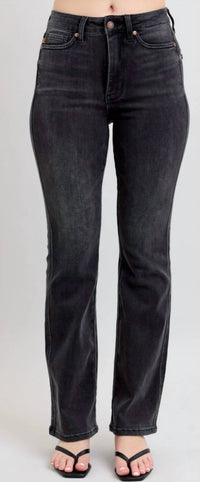 Judy Blue High Waisted Tummy Control Jeans in black - women's jeans
