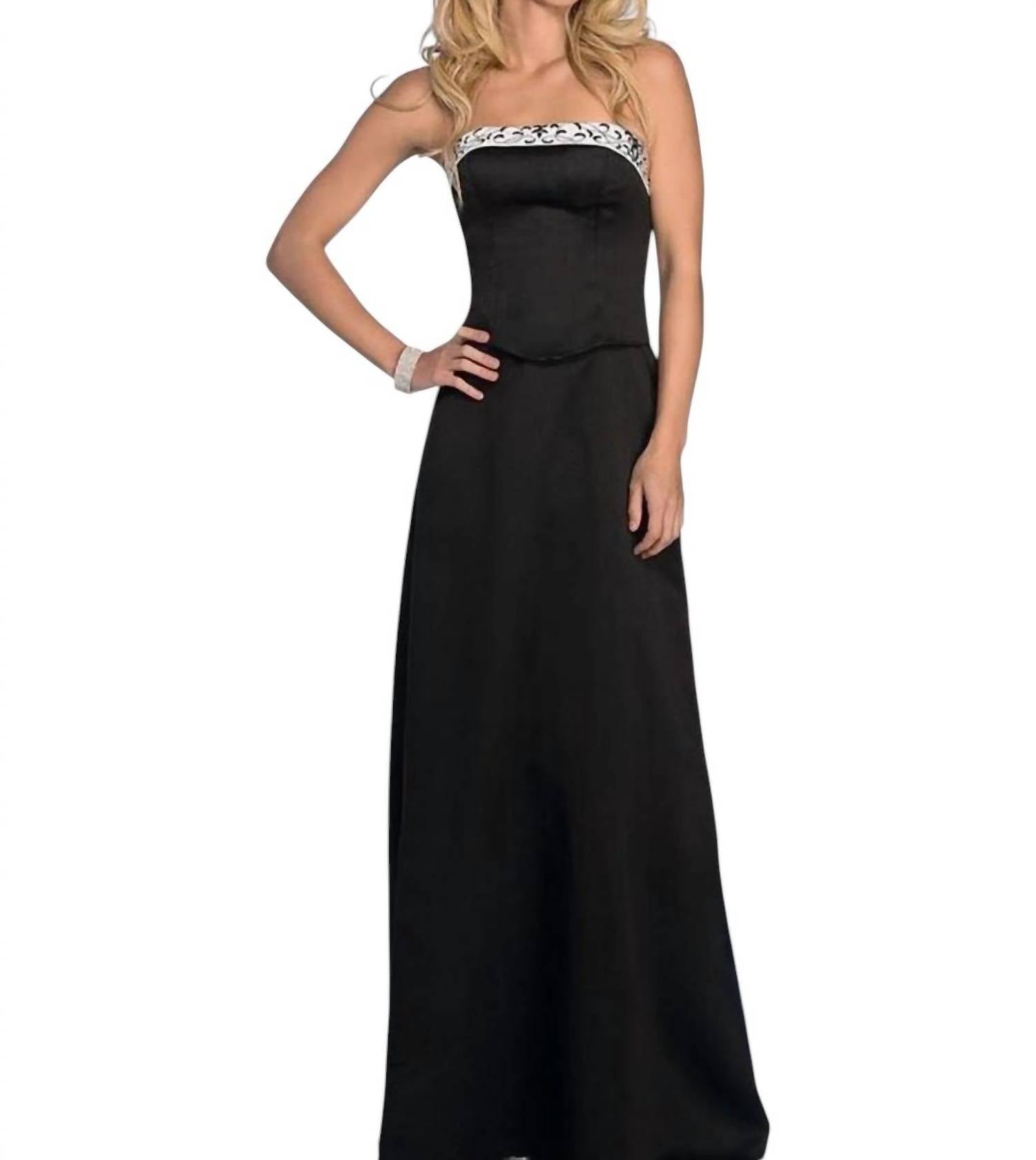 Milano Formals - Gilded Simplicity Gown
