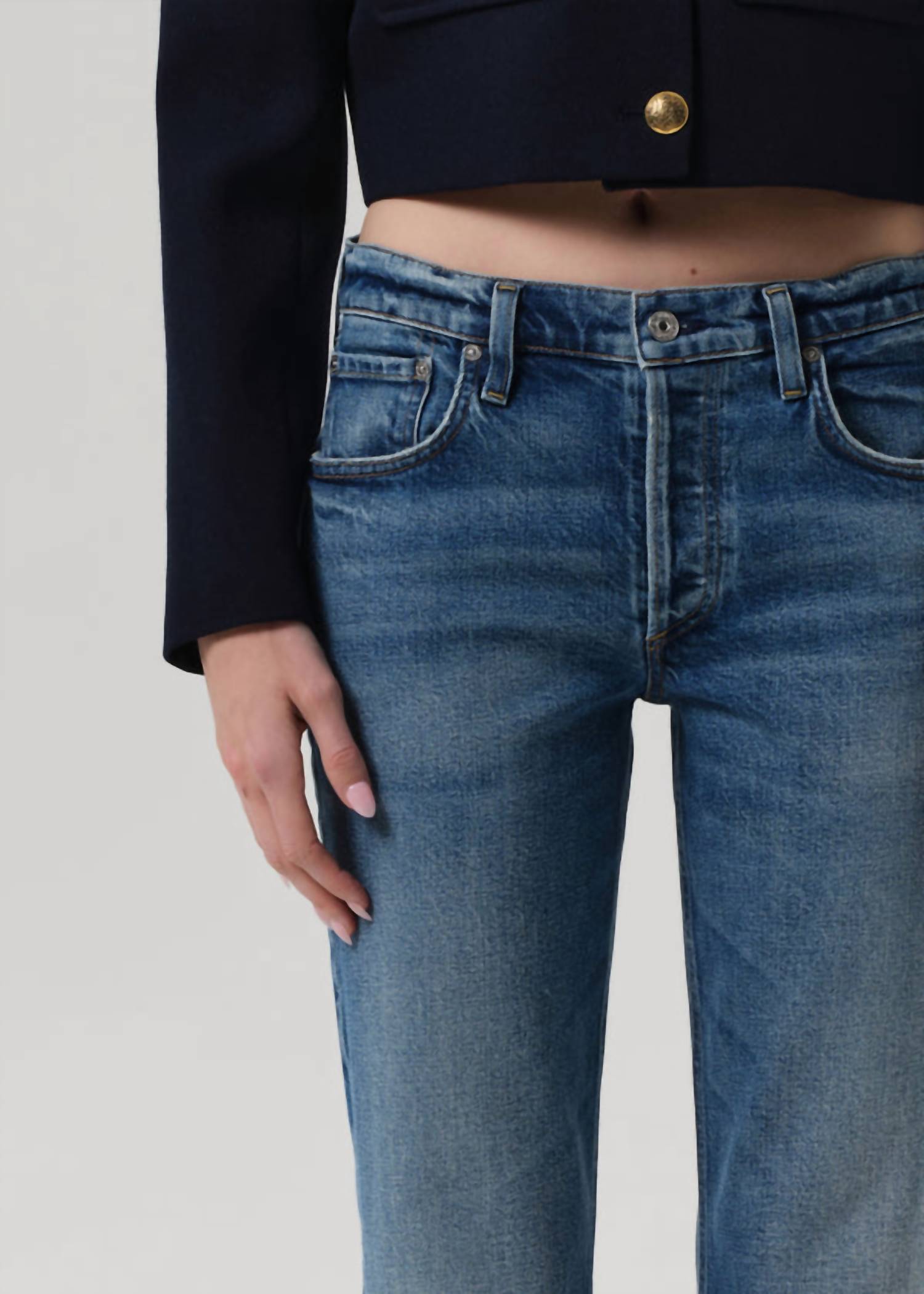 Citizens of Humanity Anissa Low Rise Straight Jeans in alma - women's jeans - view 5