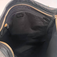 Jimmy Choo - Women's Croc-embossed Leather Soft Hobo Bag