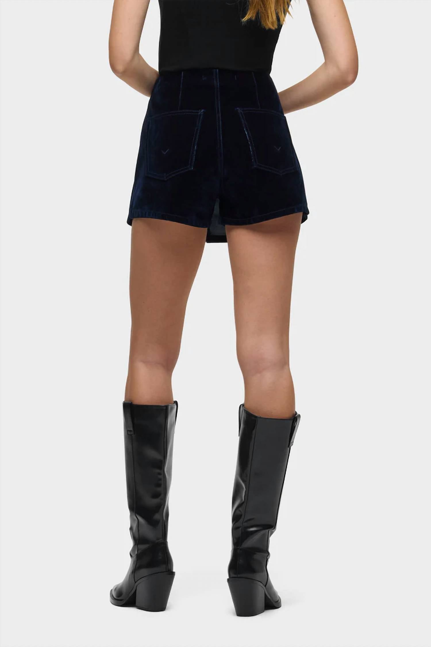 Hudson - Mini wrap skort