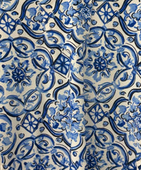 Jude Connally - Women Chris Painted Tile Cobalt Tunic