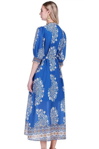 Joy Joy - Pin Tuck Maxi Dress