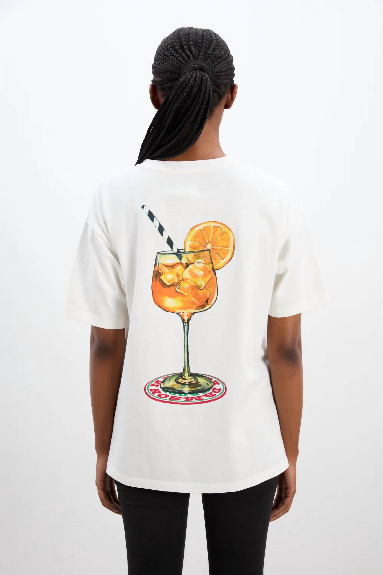 Damson Madder - Spritz Boyfriend Tee