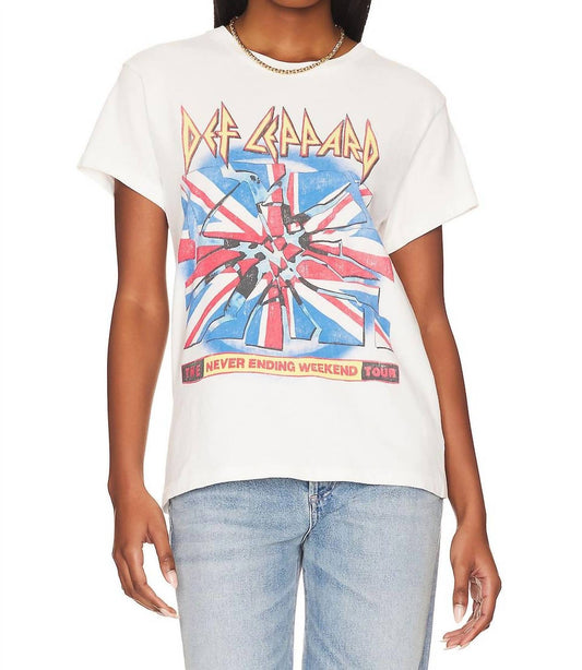 Def Leppard 1993 Never Ending Weekend Tour Tee