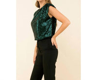Thml - Sequin Sleeveless Blouse