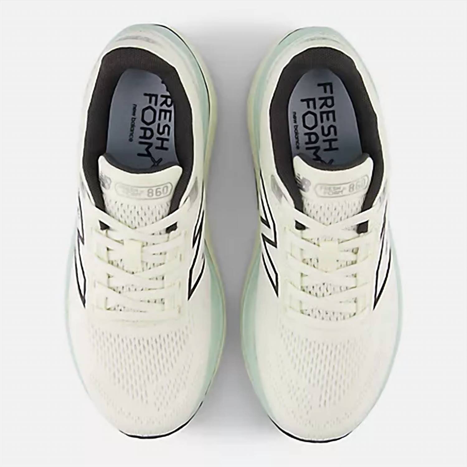 New Balance Women's Fresh Foam X 860v14 Sneaker in sea salt with angora and clay ash - women's sneaker - view 4