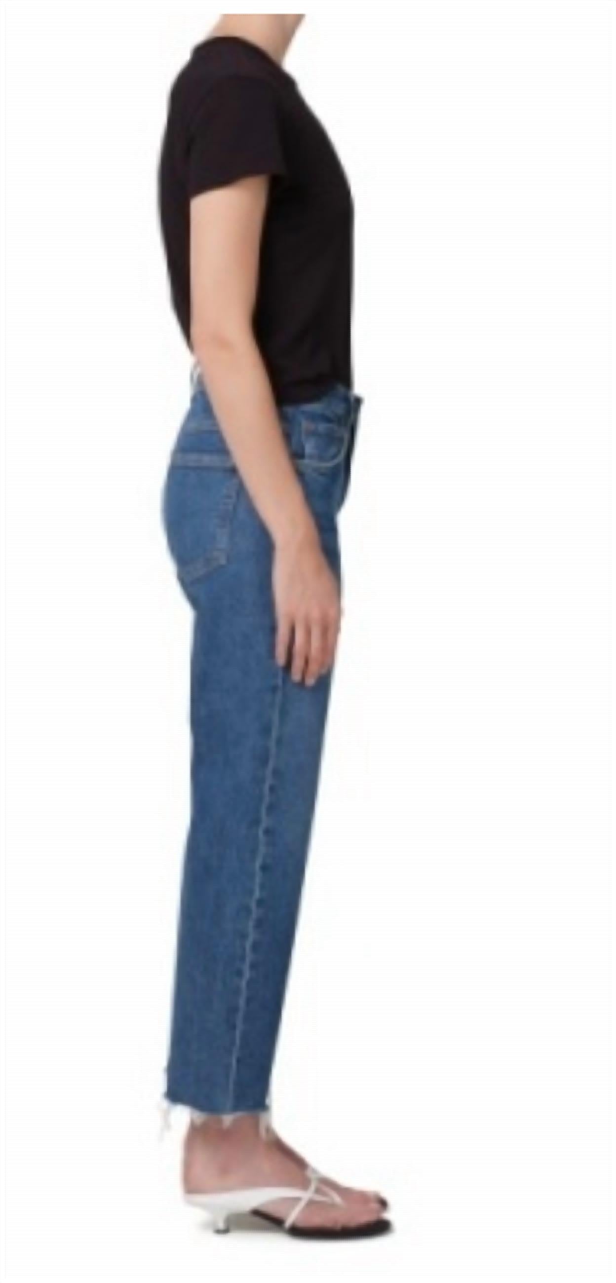 Kye Straight Crop Jeans