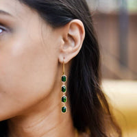 Adriana Pappas - Women's Chic & Sleek Drop Earrings