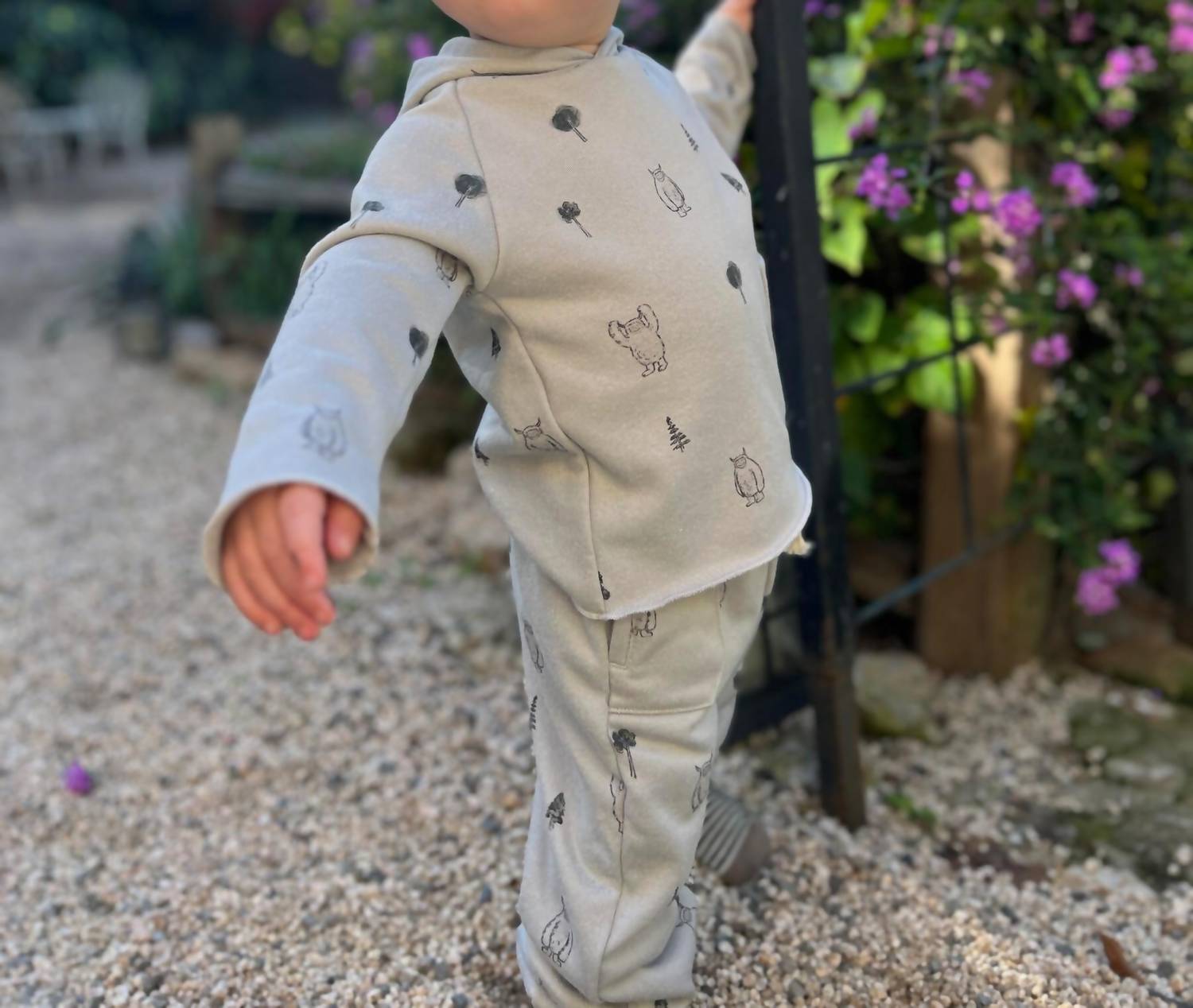 Ettie + H - Boy's Demelza Yeti Hooded Top