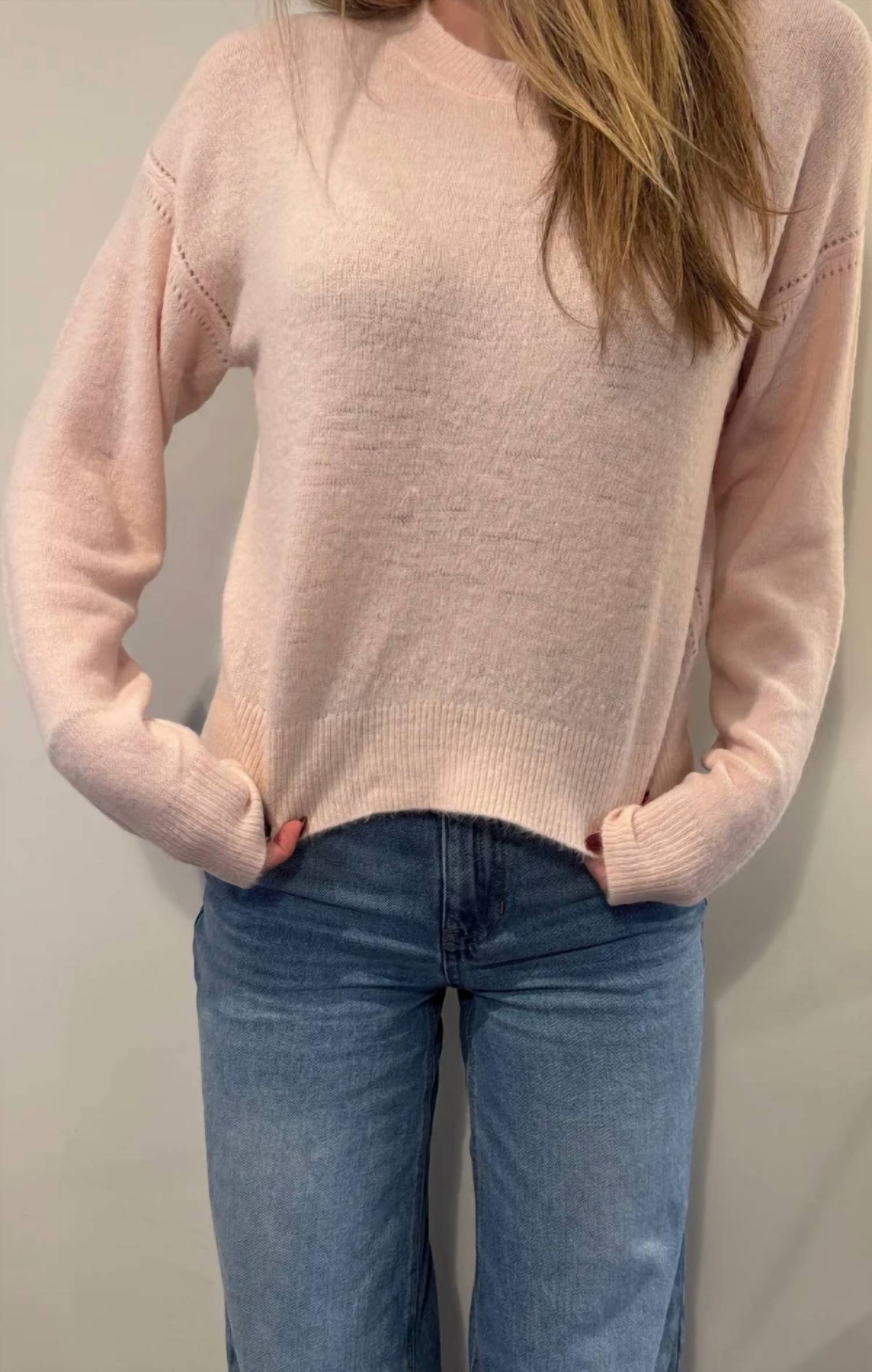 Bobi - Crewneck Boxy Sweater