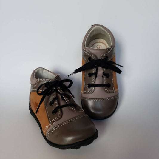 Renbut Shoes - Boy's Leather Lace-up Oxford Shoe