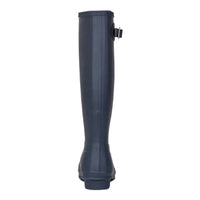 HUNTER BELL Women's Original Tall Rain Boots in navy - women's shoe - view 4