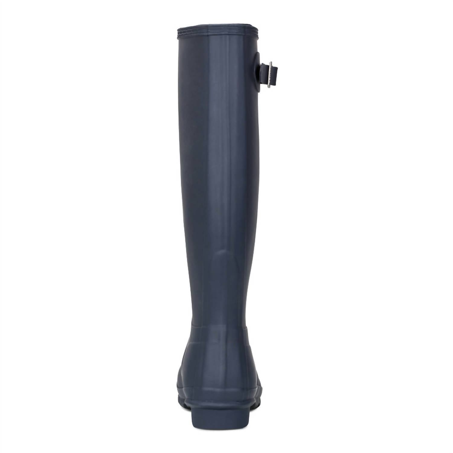 HUNTER BELL Women's Original Tall Rain Boots in navy - women's shoe - view 4