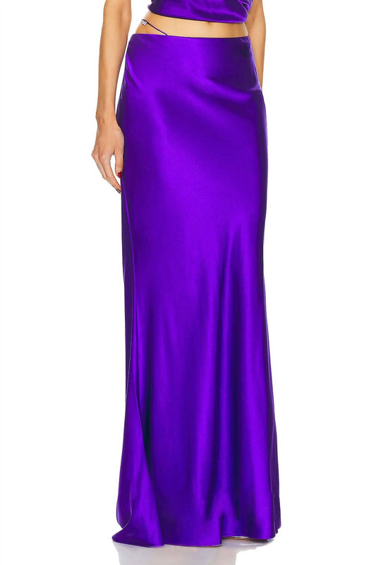 Ser.O.Ya - Silvana Silk Maxi Skirt