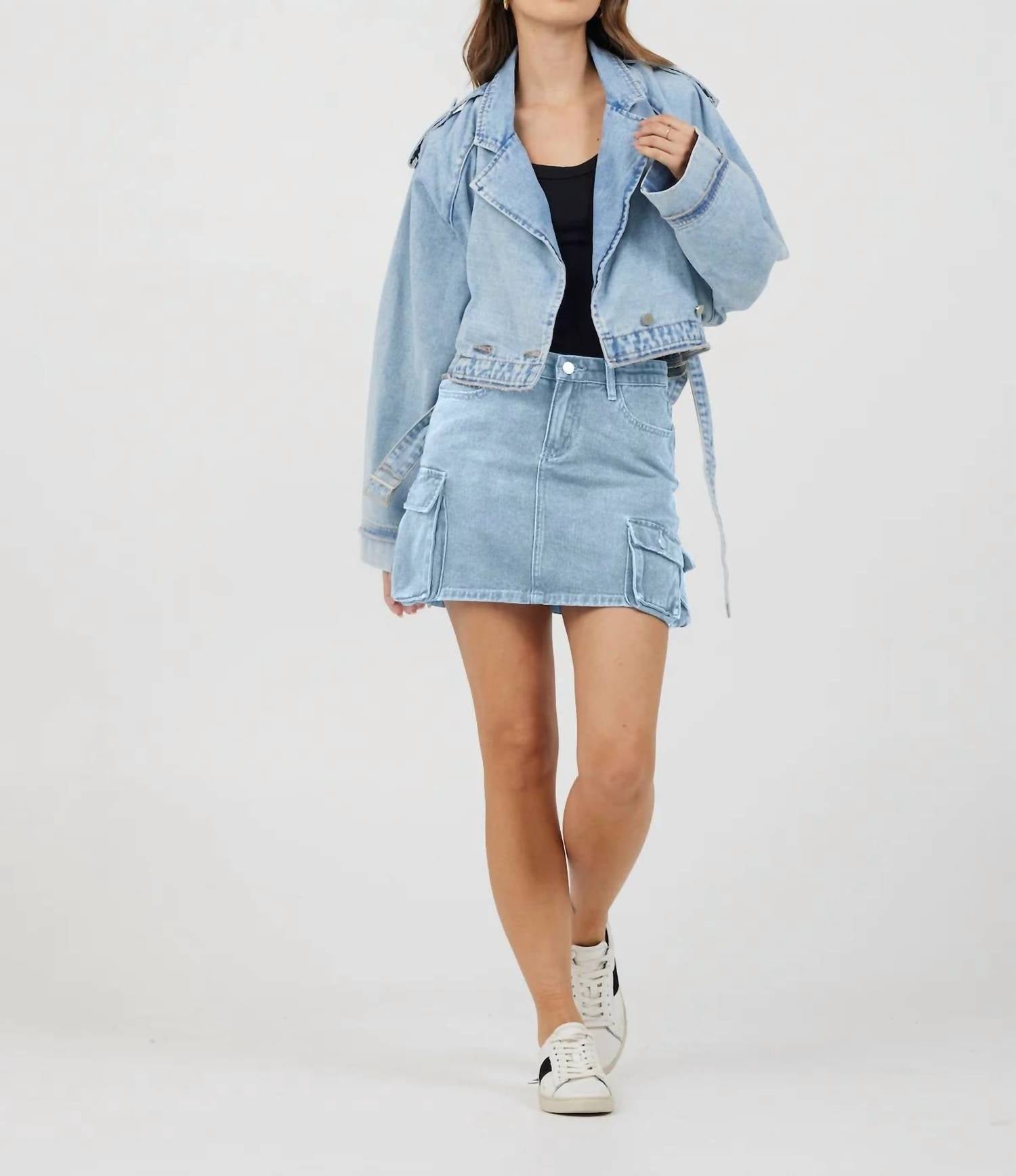 Vintage Havana - Cargo Skirt