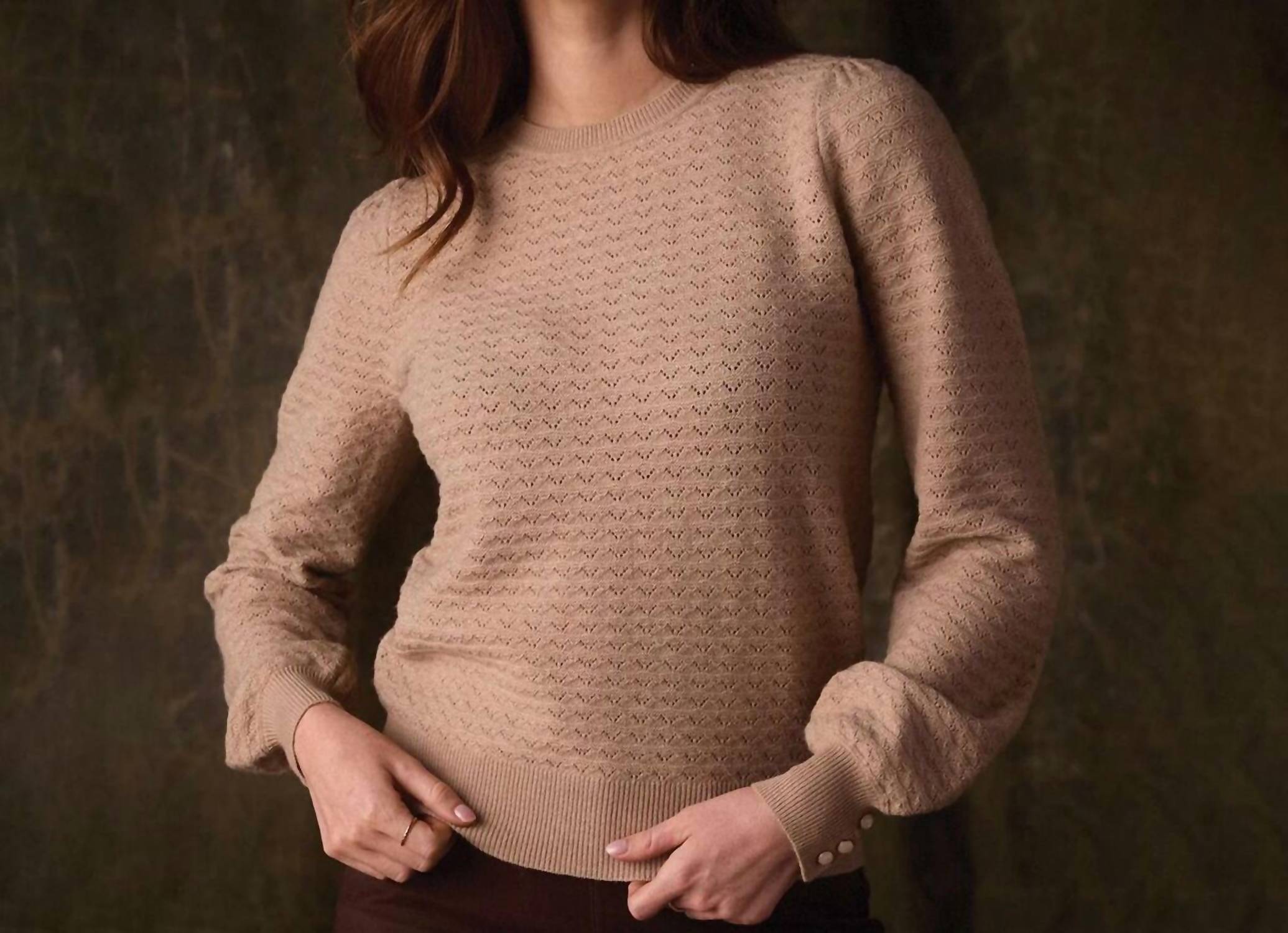 The Normal Brand - Olivia Pointelle Sweater