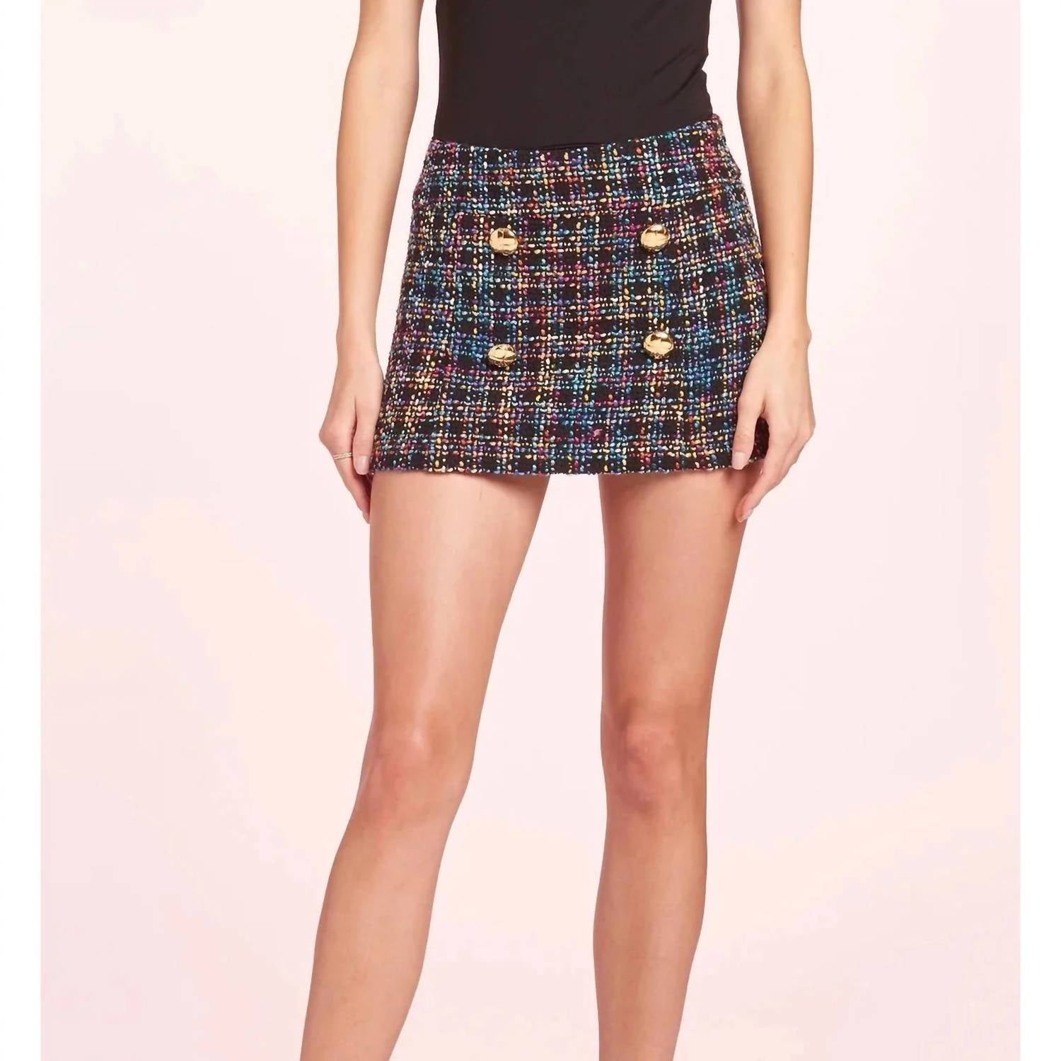 Amanda Uprichard - Jovie Plaid Skort
