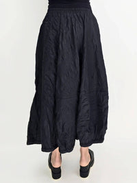 Noen - Shadow Crinkle Midi Skirt