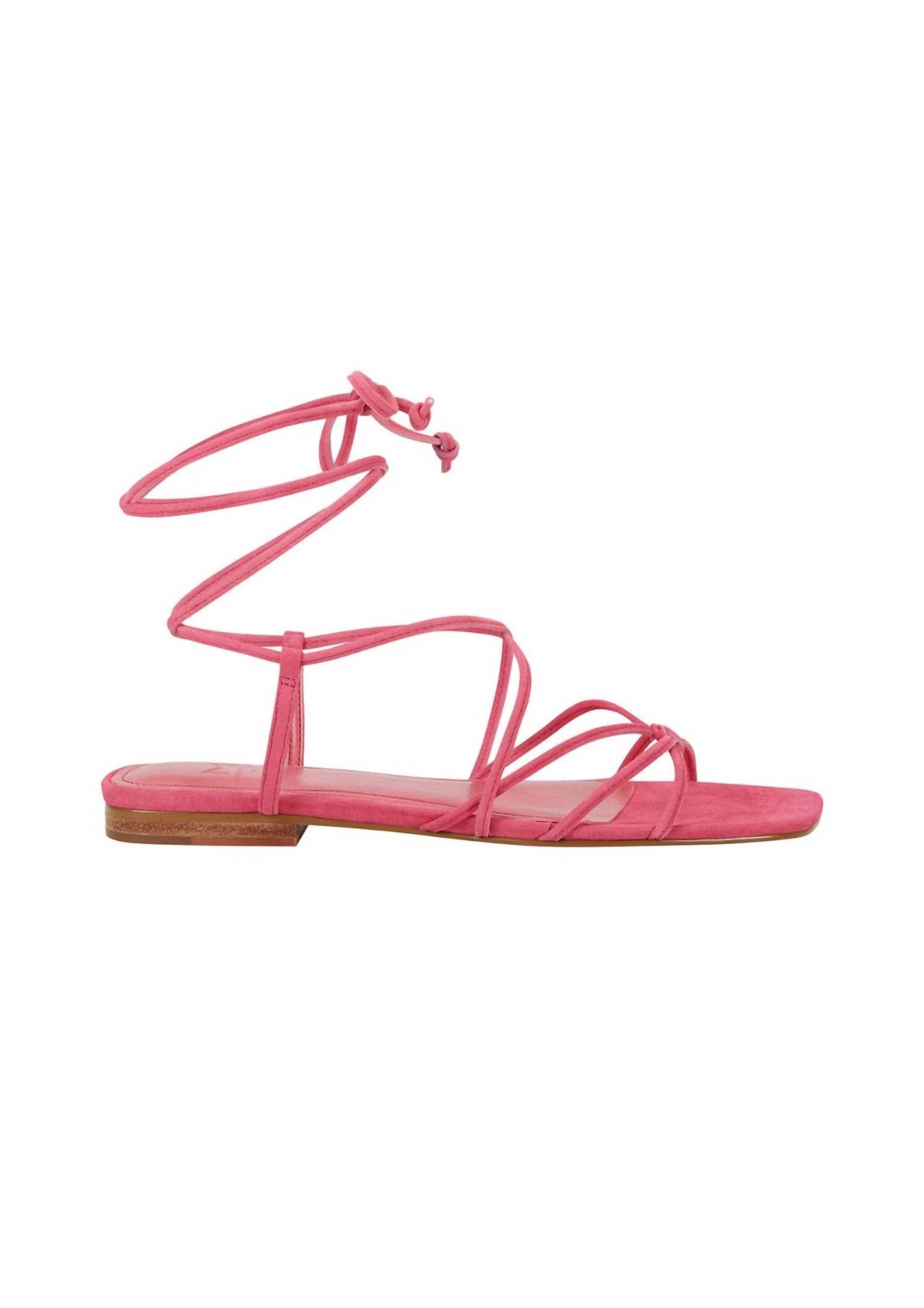 Marc Fisher - Women's Marina Sueded Lace Flat Sandal