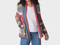 Habitat - Rustic Stripe Cardigan