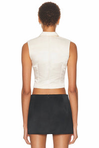 Alfie - Christy Zip Up Cropped Top