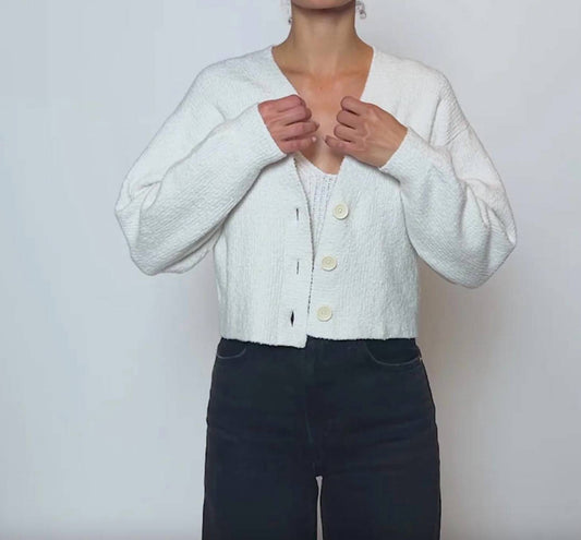 Nation Ltd - Bo Balloon Sleeve Cardigan