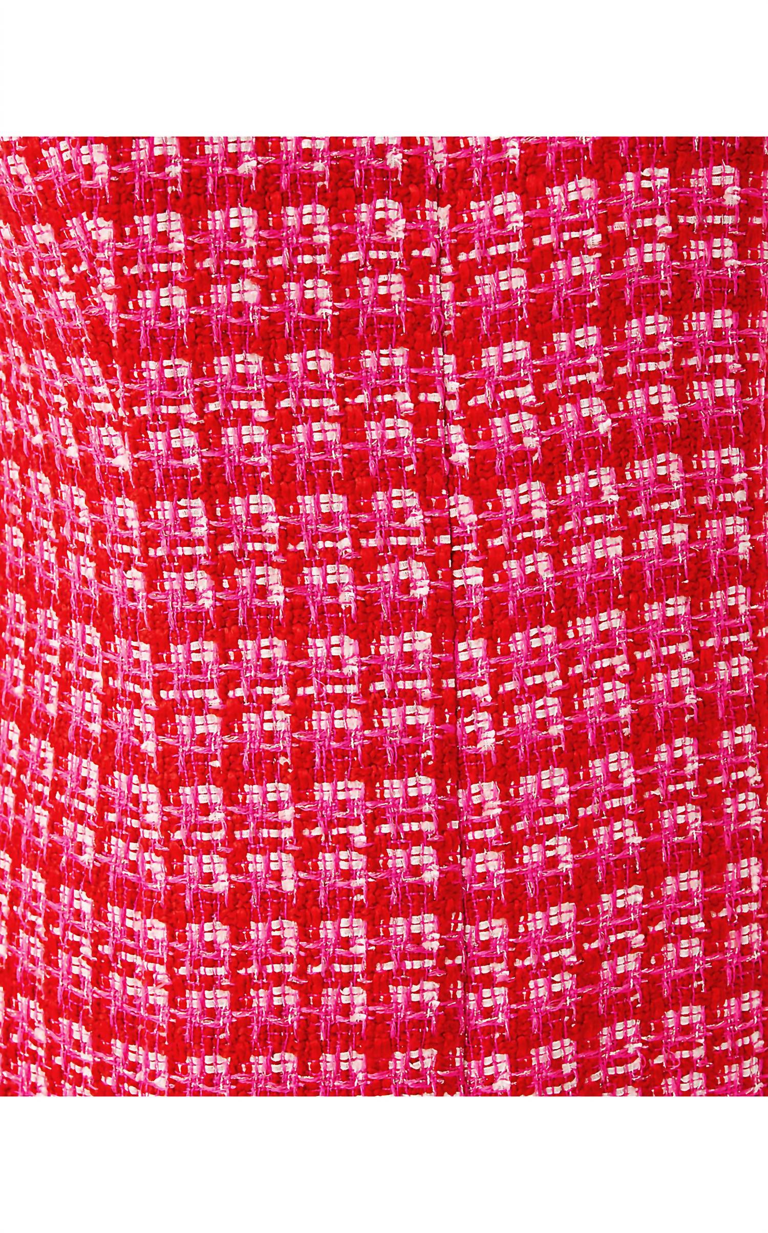 Lilly Pulitzer Enya Dress in cranberry red fiesta boucle - women's dress - view 6
