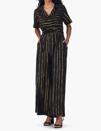 America & Beyond - Midnight Luxe Jumpsuit