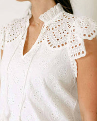 Sincerely Ours - Marley Eyelet Top
