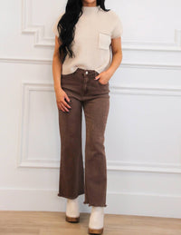 Zenana - Zuri High Waisted Bootcut Jeans